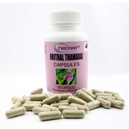 Neotea Orithal Thamarai Capsules, Spade Flower, Hybanthus Enneaspermus,- image 7