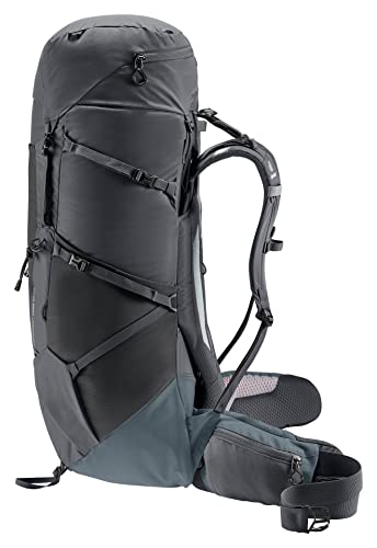 DEUTER Unisex Aircontact Core 50+10 Hiking & Trekking Rucksack Bag, Black