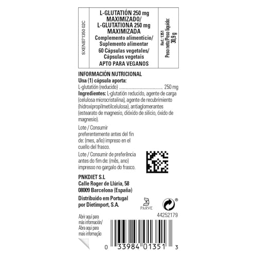 Solgar Reduced L-Glutathione Veggie Capsules 250Mg - 60 Capsules- image 2