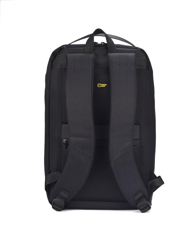 Travel Blue Innovator Executive 15.4 Inches laptop Compartment, 19 L Casual Backpack,Organizer Pocket for Men Women Boys Girls Black