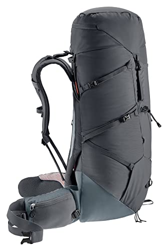 DEUTER Unisex Aircontact Core 50+10 Hiking & Trekking Rucksack Bag, Black