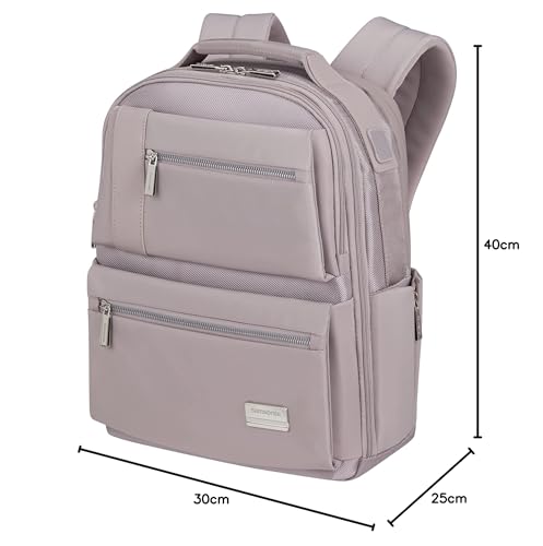 Samsonite Openroad Chic2.0 14.1 inch Laptop Compatibility Nylon Womens Backpack for Office in Lilac