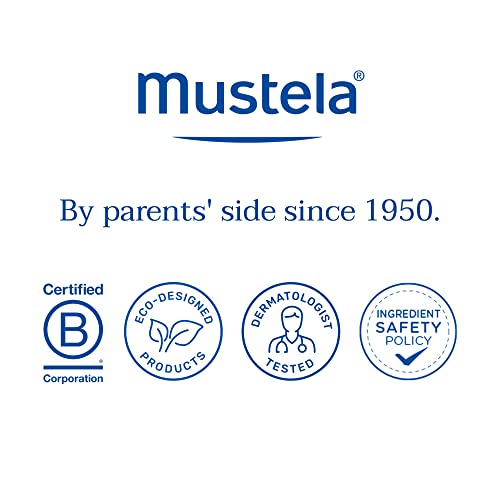 Mustela Baby Cradle Cap Cream 40ml - Newborn Safe - with Natural Avocado - Paraben Free & Fragrance Free