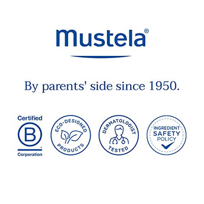 Mustela Baby Cradle Cap Cream 40ml - Newborn Safe - with Natural Avocado - Paraben Free & Fragrance Free