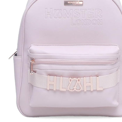 HAMSTER London Melissa Backpack Pink Stylish & Spacious Backpack for Girls, Kids & Teens