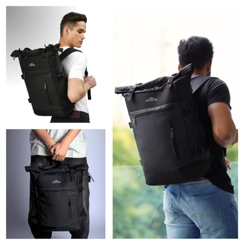 Gods Vajra Rolltop Travel Backpack with Antitheft Laptop Compartment an- image 3