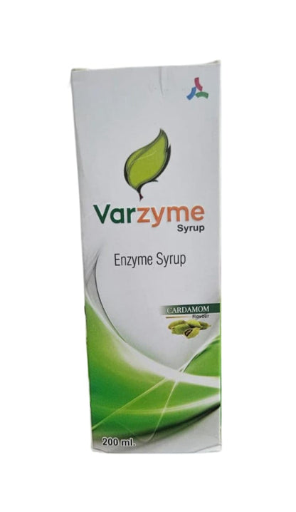 Varzyme Ayurvedic Enzyme Syrup for Apetite Health and Wellness - 200 ml pack of 2