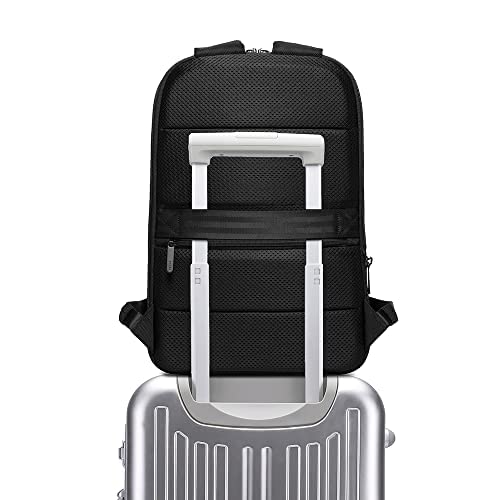 Red Lemon BANGE Light Flight Laptop Backpack for Men 15.6 Inch Tech Backpack Slim Laptop Backpack for Business Commuter backpack For Men, laptop bag for women Blue, Small