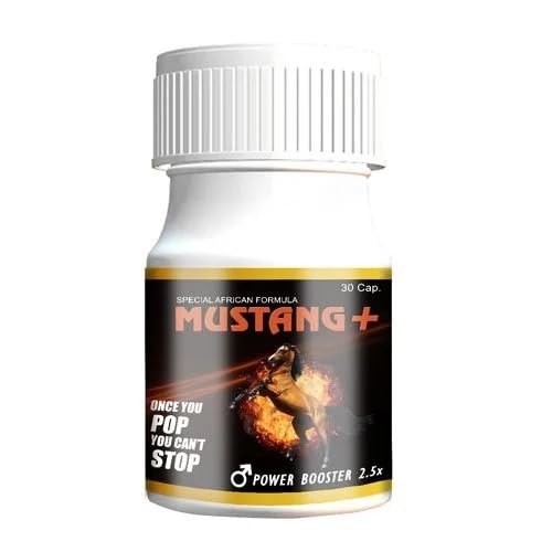 Mustang Plus Power Capsules Boost Men Ayurvedic 30 Capsules