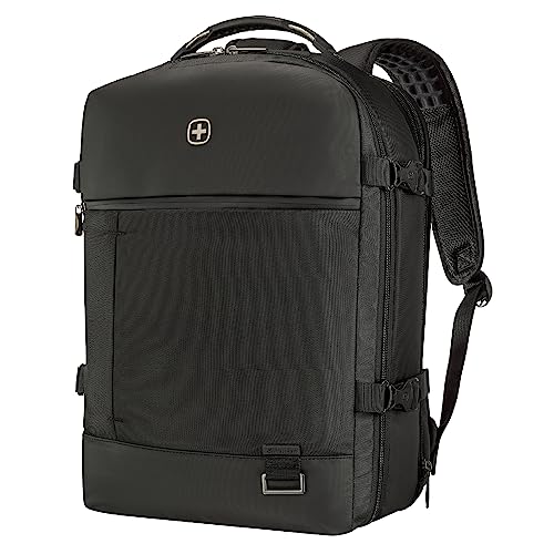 WENGER, Reload Weekender 17 inches Laptop Backpack, 31 liters, Black, 612340, Travel Bag