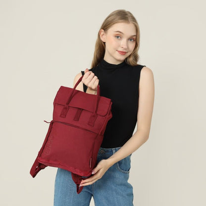 Travel Blue CITYSMART NEXT M Backpack for Women – Stylish Everyday Backpack with 13-inch Laptop Compartment (Red)
