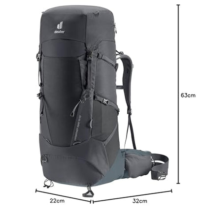 DEUTER Unisex Aircontact Core 50+10 Hiking & Trekking Rucksack Bag, Black