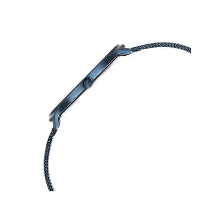 Titan Edge Baseline Blue Dial Stainless Steel Strap Analog Watch Men-NS- image 2