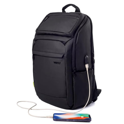 Timus Tokyo Black Professional Laptop Backpack for Men & Women 28 L wit- image 6