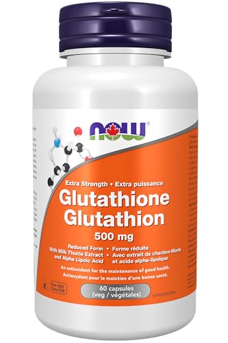 Now Foods Glutathione 500Mg W/Silymarin & Ala 60Vcap