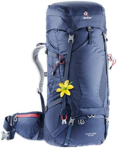 DEUTER Unisex Futura Vario 45+10 Sl Hiking & Trekking Rucksack Bag, 55 Litres, Blue