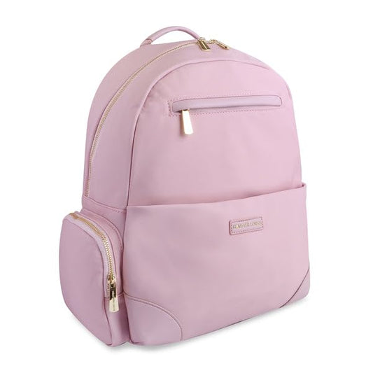 HAMSTER London Pastel Promise Backpack | Trendy School & Casual Backpack for Women | Lightweight Everyday Bag - Pink