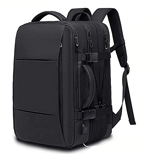 Red Lemon Bange Urban Pack Laptop Backpack for men and women | Multi-Compartment Water Resistant Business Travel Laptop Backpack upto 17" (1908 Black)