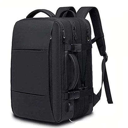 Red Lemon Bange Urban Pack Laptop Backpack for men and women | Multi-Compartment Water Resistant Business Travel Laptop Backpack upto 17" (1908 Black)