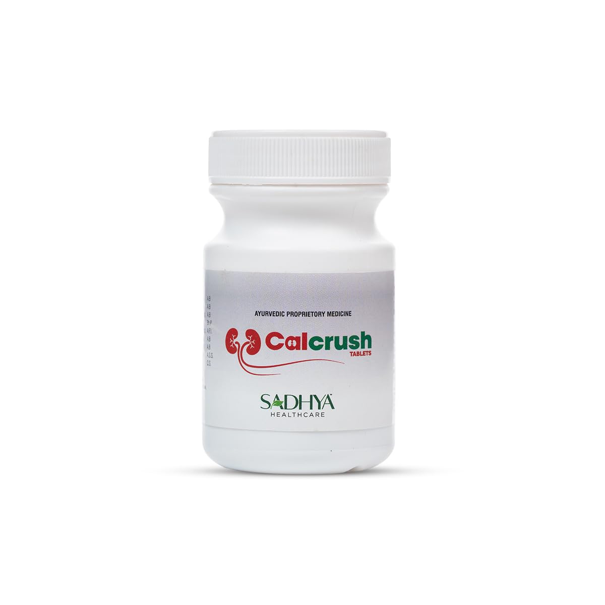 Calcrush Tablets | Ayurvedic Kidney Stone Support Tablets | Renal Calculi + Urethral Calculi Support | Supports Stone Management + Smooth Urine Flow + Urinary Comfort | Varun Chhal, Pashanbhed, Punarnava, Rasayan Churna, Chandraprabha Vati | 30 Tablets