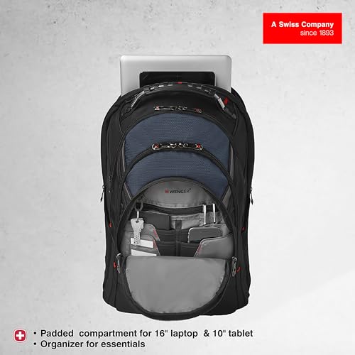 WENGER Swiss designed, IBEX 17 Inch Laptop Backpack with Tablet Pocket,- image 4