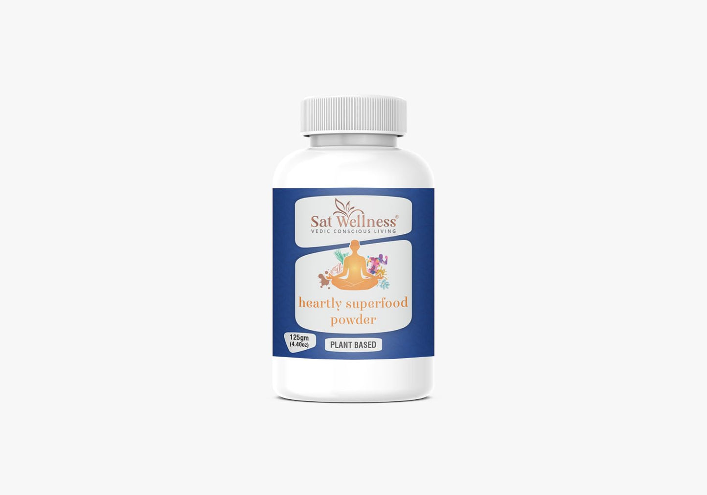 Sat Wellness Heartly Superfood Powder Herbal Supplements for Personal Health Care Improvement