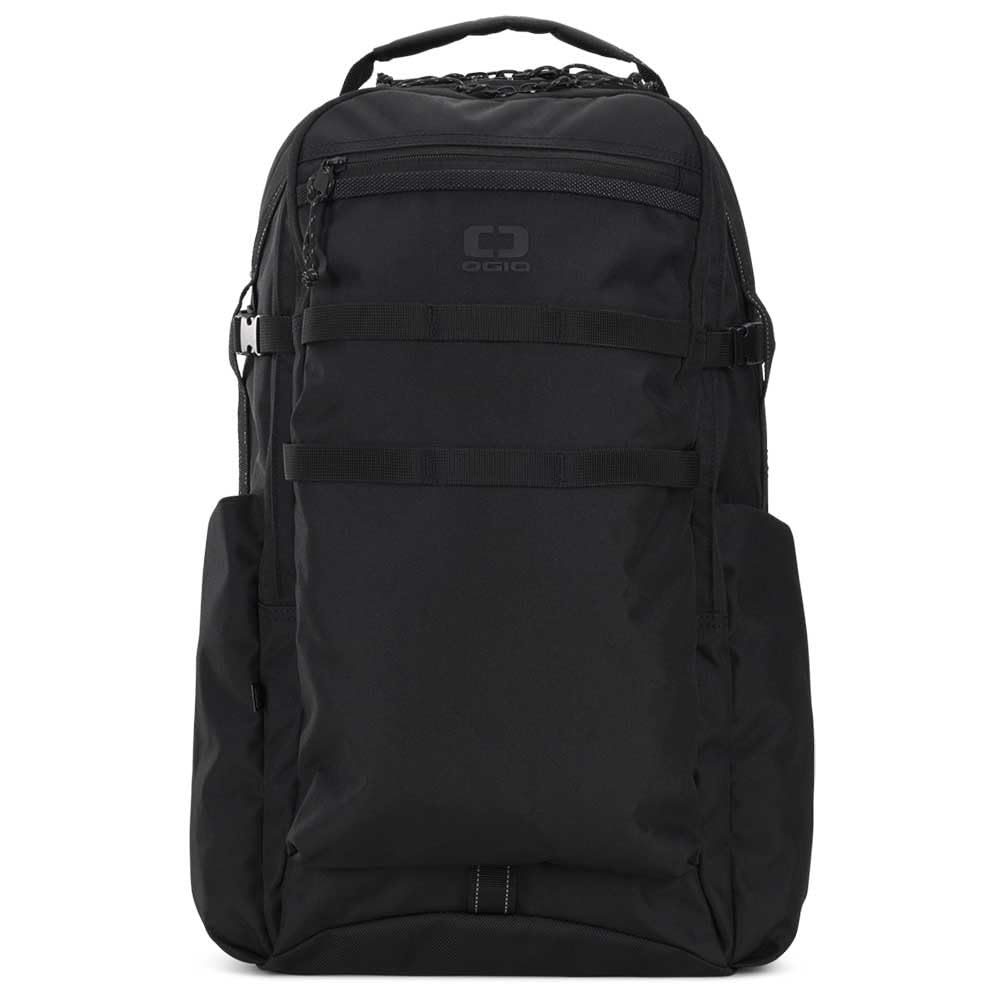 OGIO Alpha 25L Multi Compartment Business Travel Laptop (17") Backpack with Hidden Pocket, Reflective Trims, Premium Durable Abrasion Resistant Bottom Recycled Polyester Material