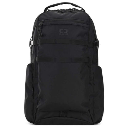 OGIO Alpha 25L Multi Compartment Business Travel Laptop (17") Backpack with Hidden Pocket, Reflective Trims, Premium Durable Abrasion Resistant Bottom Recycled Polyester Material