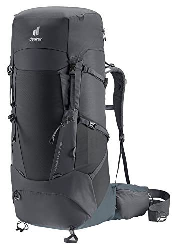 DEUTER Unisex Aircontact Core 50+10 Hiking & Trekking Rucksack Bag, Black