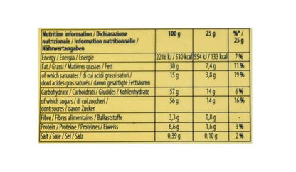 Toblerone of Switzerland Crunchy Almonds Swiss Milk Chocolate with Honey and Almond Nougat & Salted Caramelised Almonds, 100 Gram