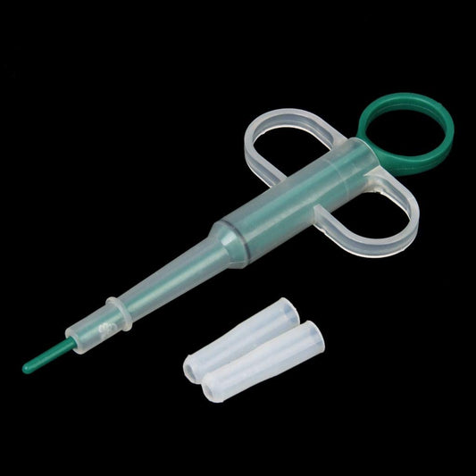 ECOMISTIQ®Pet Dog Cat Capsule Tablet Pill Piller Pusher Syringe Doser Set-Green|Pet Supplies|Dog Supplies|Health Care|Vitamins & Supplements
