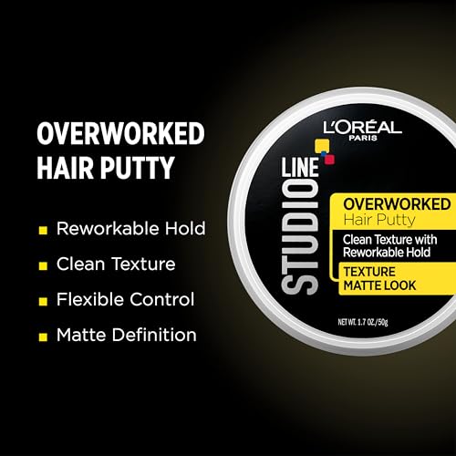 Studio L'Oreal Paris Line Overworked Hair Putty