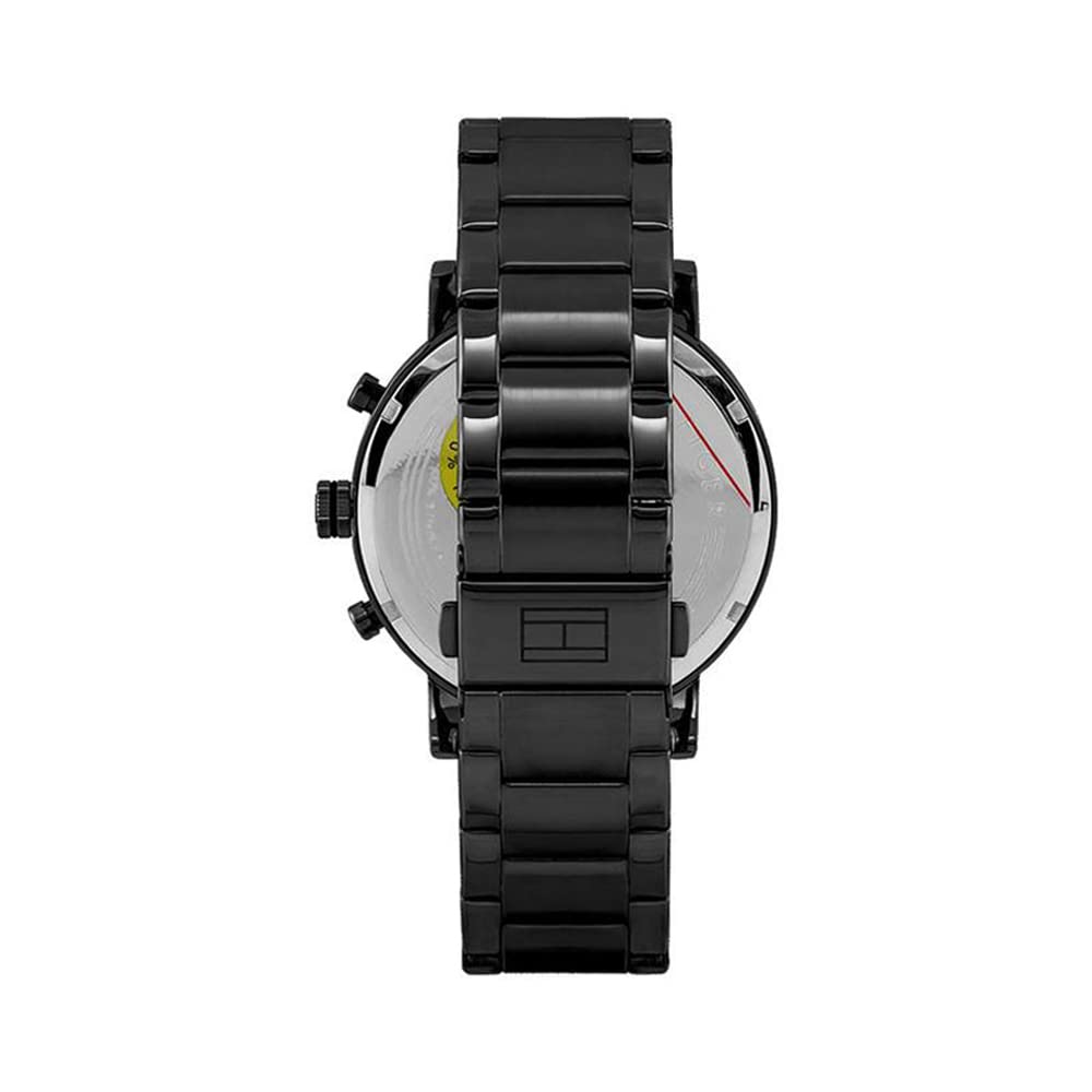 Tommy Hilfiger Analog Men 44 Evan Black Dial & Band Zinc Alloy Watch - NCTH1710410