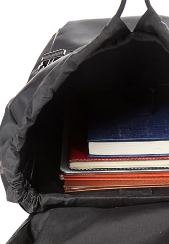 Samsonite Red Ellewood Flap Backpack 32 Cms Black Nylon Premium Casual- image 4