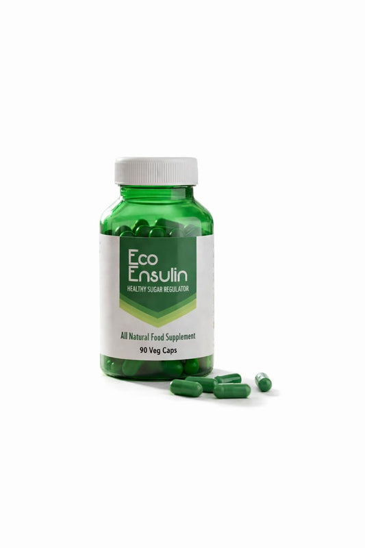 EcoEnsulin Veg Caps - 60 Capsules| Herbal Glucose Balance Support