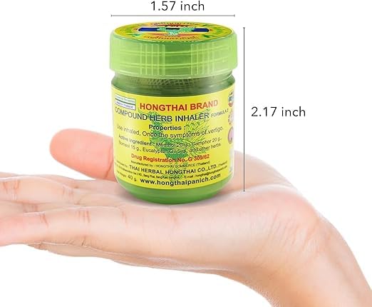 TWIN SWAN™ Hong Thai Traditional Thai Compound Herbal Inhaler Pack Of 1
