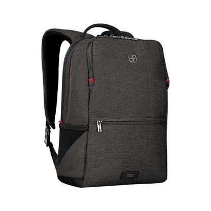 WENGER, MX Reload 14 Inch Backpack, 17 Liters Heather Grey Swiss Designed-Blend of Style and Function, 611643