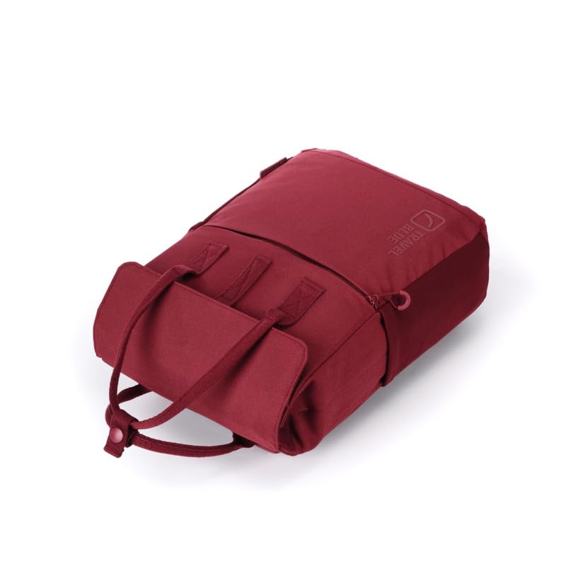 Travel Blue CITYSMART NEXT M Backpack for Women – Stylish Everyday Backpack with 13-inch Laptop Compartment (Red)
