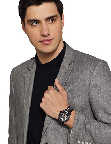 Titan Regalia Ceramics Analog Black Dial Men's Watch NM90090KD02/NN9009- image 2