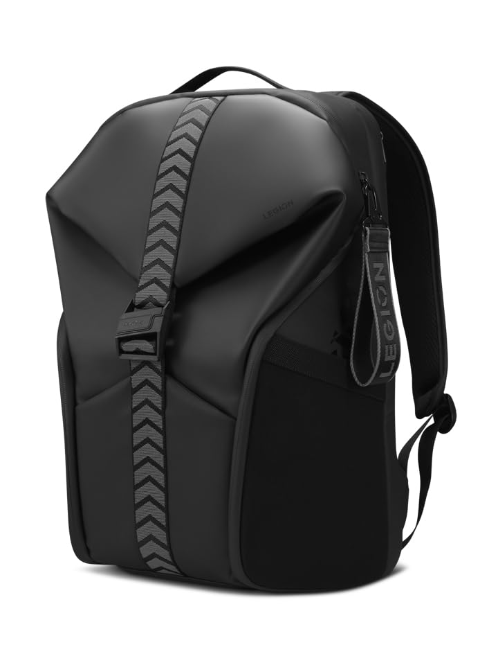Lenovo Legion Gaming Laptop Backpack GB700 – Extra Large, Fits Up to 16-Inch Computer – Anti-Theft Lock, Damage Protection, Water-Resistant Travel Bag with Organized Compartments – Black