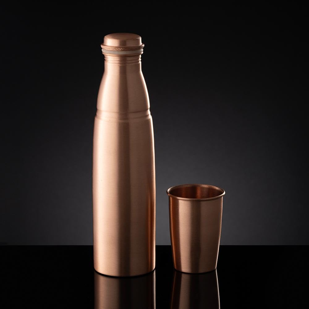 Wakefit Tahoe Copper Bottle with Tumbler