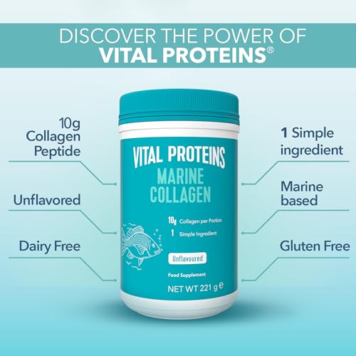 Vital Proteins Marine Collagen Unflavored - 22 servings - 221g (7.8 Oz)