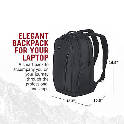 Victorinox Swiss Designed Altmont Professional Essential Laptop Backpack, 24 Litres Black (602154)