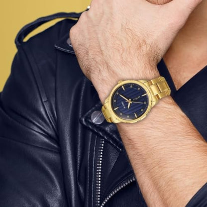 Titan Regalia Opulent Blue Dial Analog with Day and Date Metal Strap Wa- image 7