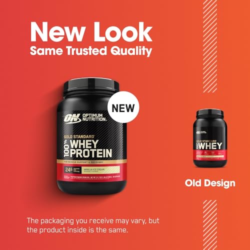 Optimum Nutrition (ON) Gold Standard 100% Whey Protein Powder (Vanilla- image 2