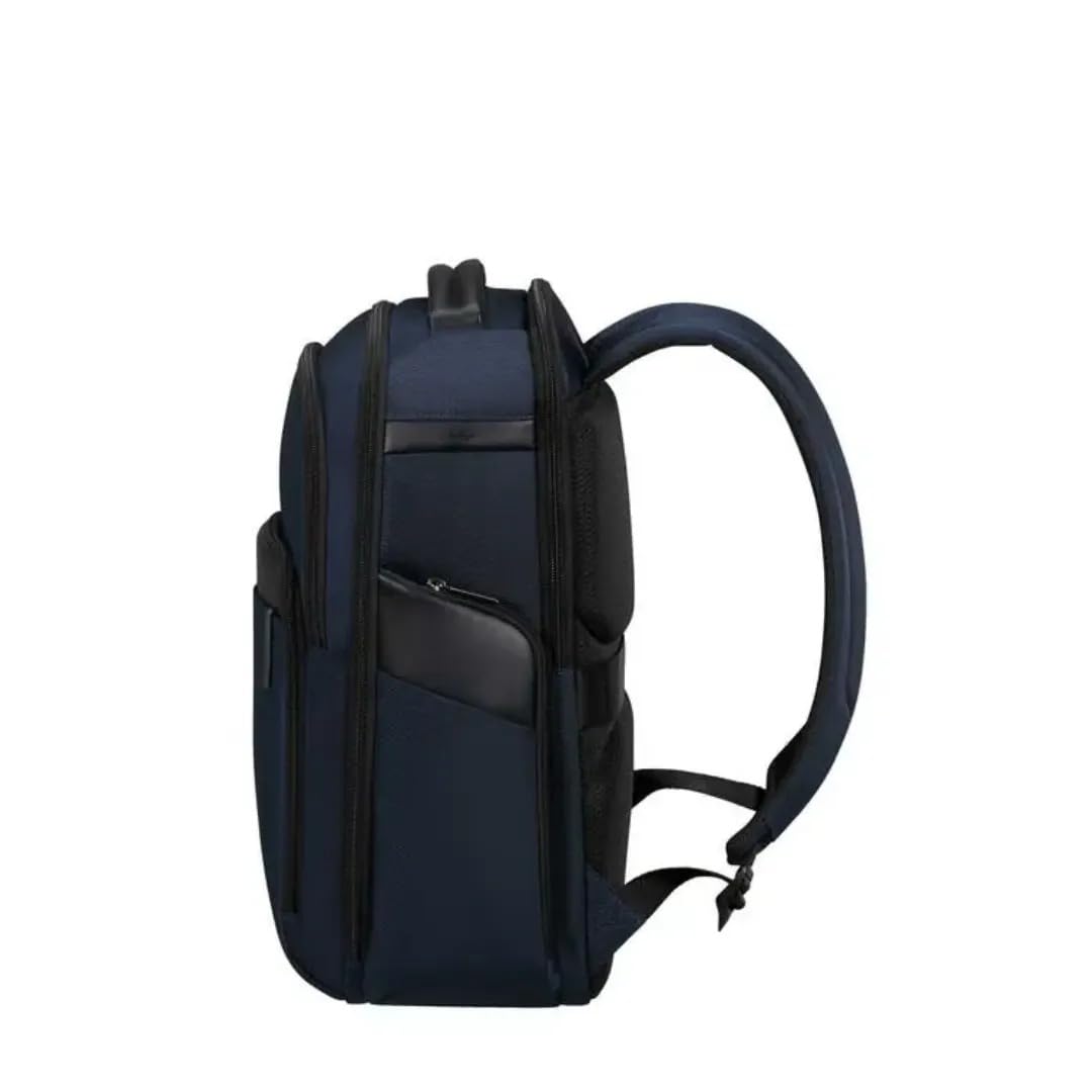 Samsonite Evosight 15.6" Laptop Backpack | Business Backpack with Padded Laptop Compartment | Smart Sleeve | Lightweight Durable Office & Travel Bag for Men & Women | 2-Year Warranty | Navy