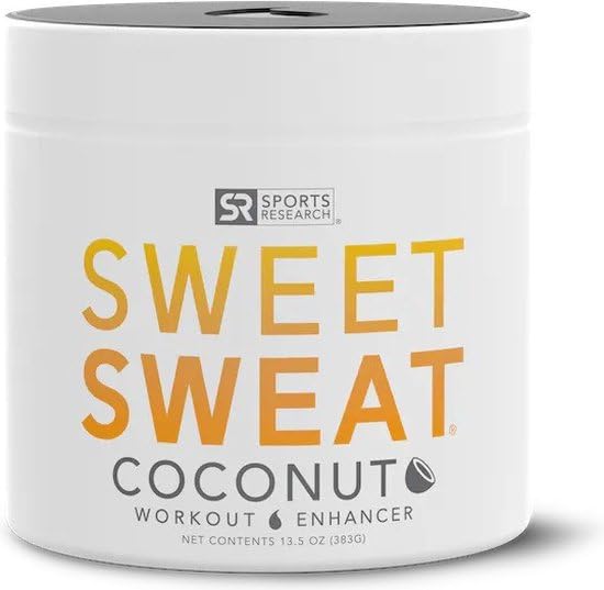 Sports Research, Sweet Sweat Workout Enhancer, Coconut, 13.5 oz (383 g) SRE-01005