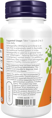 Now Foods Ashwagandha Ext 400Mg 90Vcap- image 8