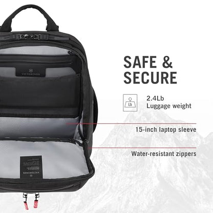 Victorinox Touring 2.0, Commuter Backpack, Black (612118)