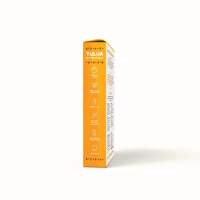 Tulua Butter Masala Ready to Cook Paste | Cooking Paste | 1 Pack serve 4-6 | No Preservatives | 160 gms